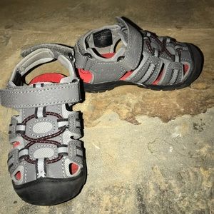 BOYS CAT AND JACK VELCRO SANDALS